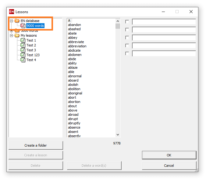 VocabularyFIRST learning software_How to create_4