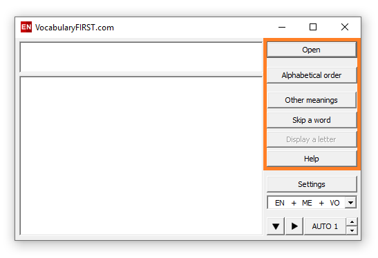 VocabularyFIRST learning software_Main functions_2